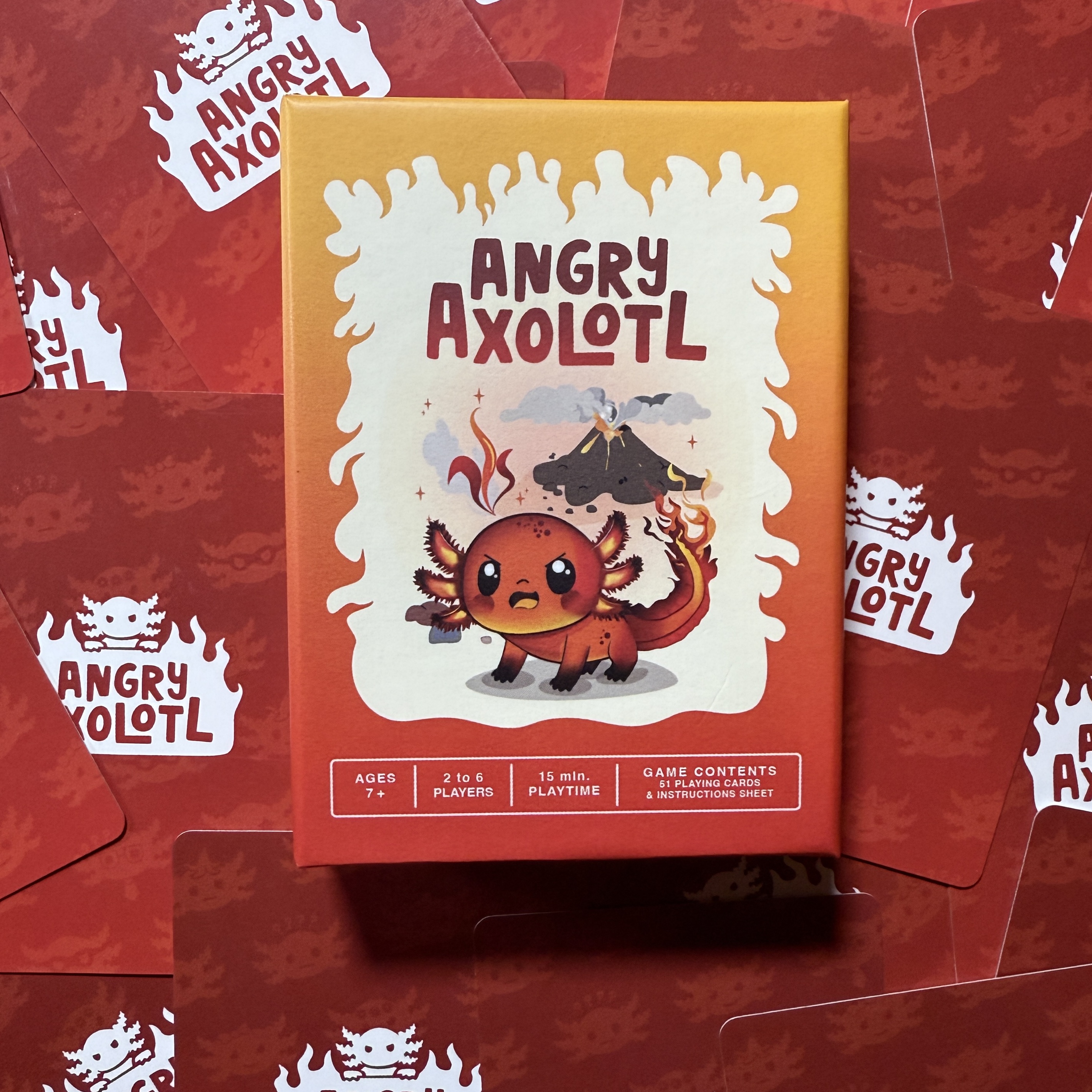 Angry Axolotl Card Game